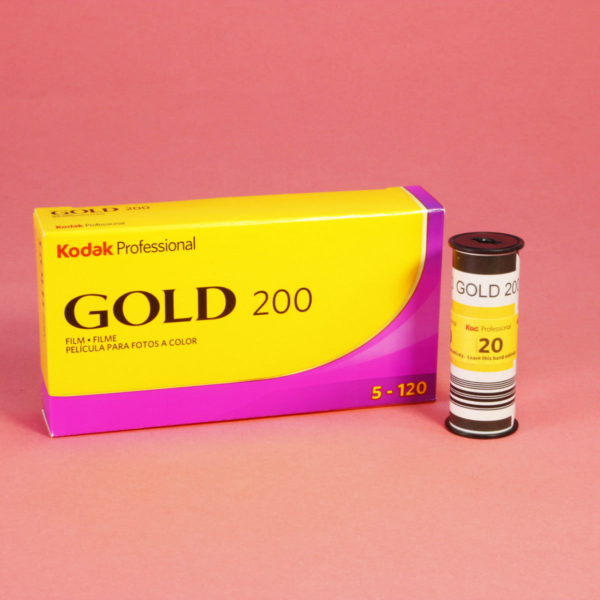 Kodak Gold 200 Film - 120 Single Roll
